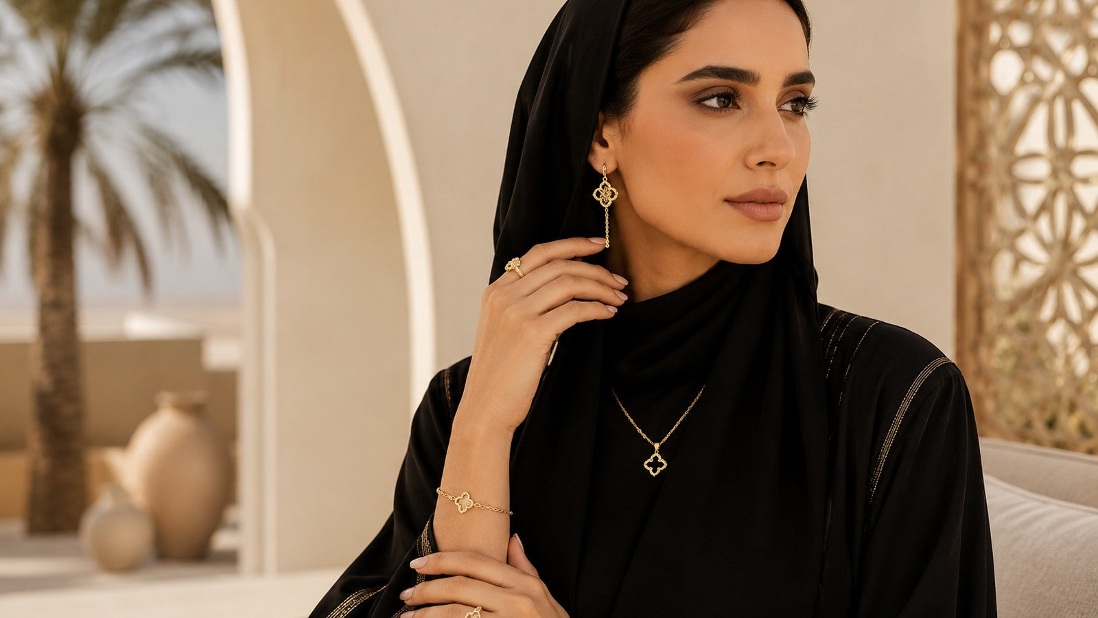 How to Style Jewellery with Your Abaya